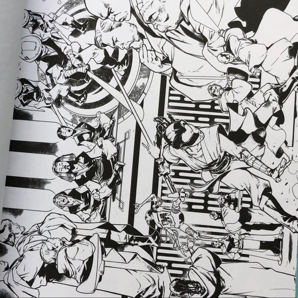 NEW Star Wars Adult Coloring Book  Marvel Disney + Mini Puzzle NEW - Picture 13 of 16